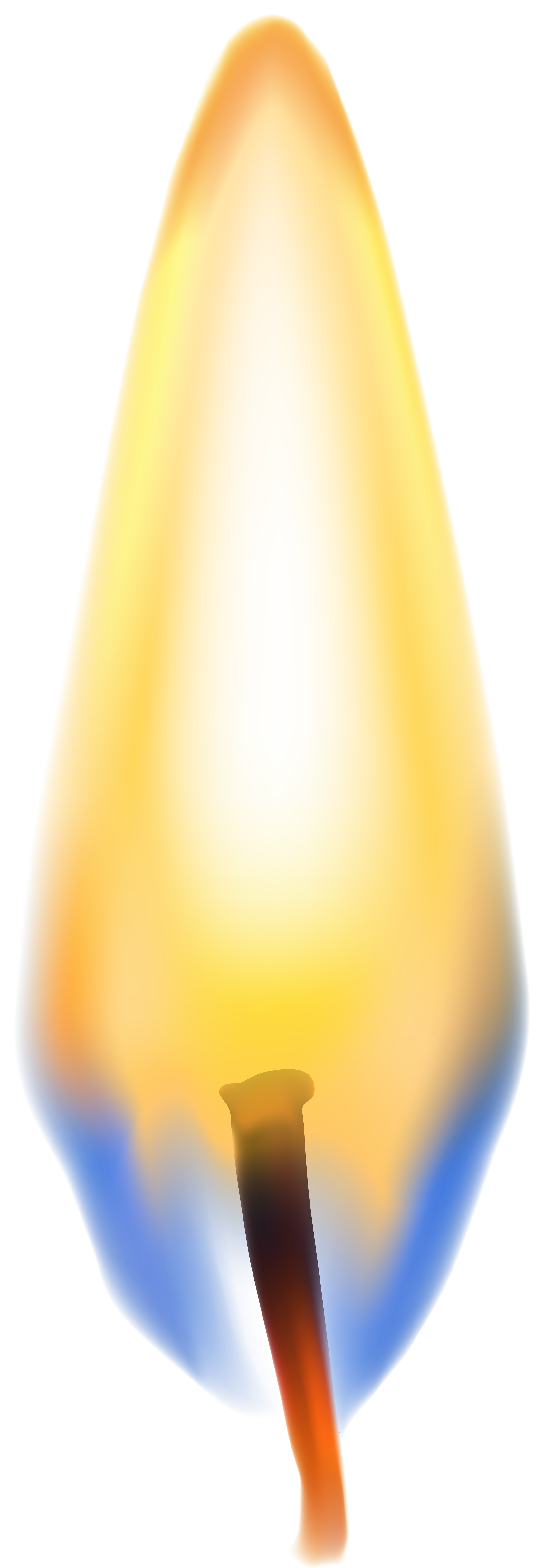 2777x8000 Flame Clipart Candle Flame