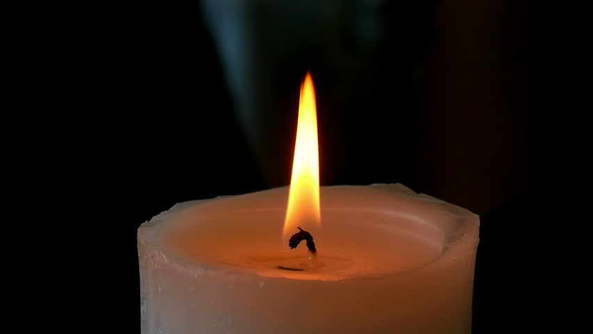 852x480 Candle Flame, Slow Motion Stock Footage Video 12607661 Shutterstock