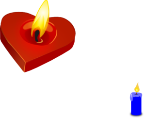 297x243 Candle Clipart Burning