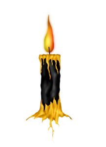 217x300 Halloween Clipart Candle