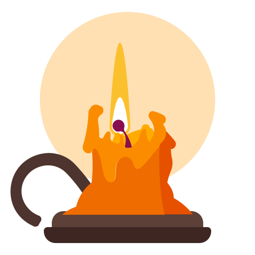 512x512 Candle, Flame, Halloween, Holidays Icon