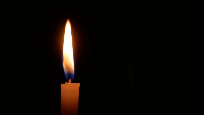 852x480 Candle Flames At Night Closeup