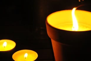 309x206 Candle, Flame, Light, Fire, Glow, Burn Free Images Imaiges