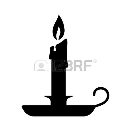 450x450 Candle Clipart Old Fashioned