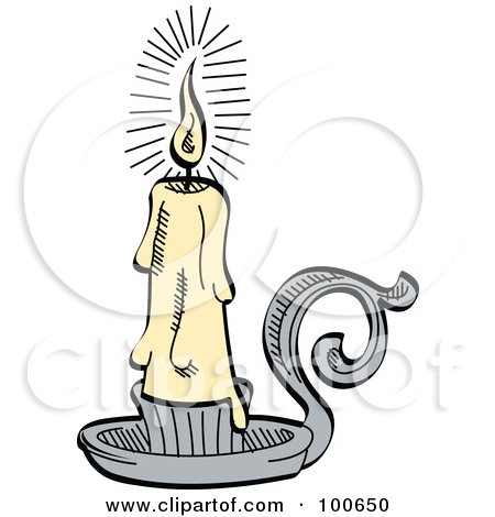 450x470 Candle Holder Clipart