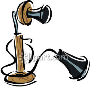 300x289 Fashioned Candlestick Phone