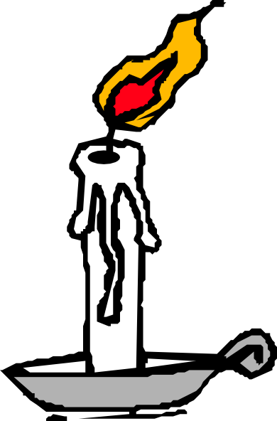 390x592 Candle And Wax Clip Art