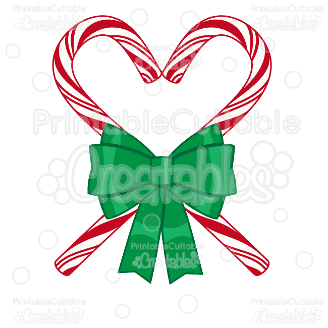 650x650 Candy Cane Clipart Heart