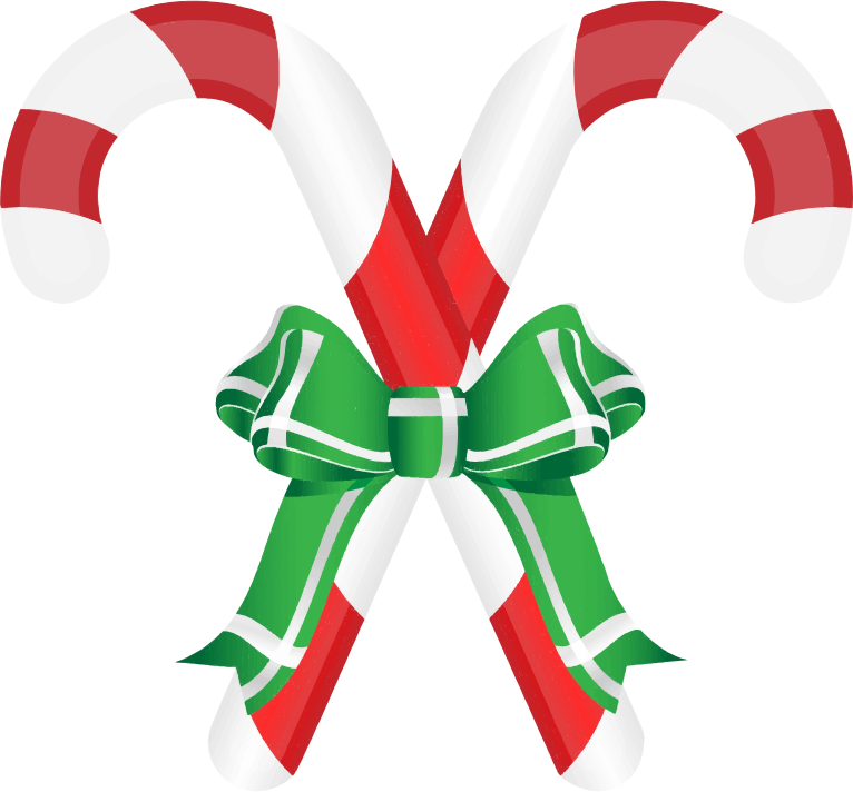 766x712 Christmas Candy Canes Clip Art Borders