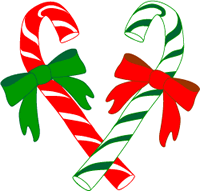 200x191 Candy Cane Clipart Winter Christmas