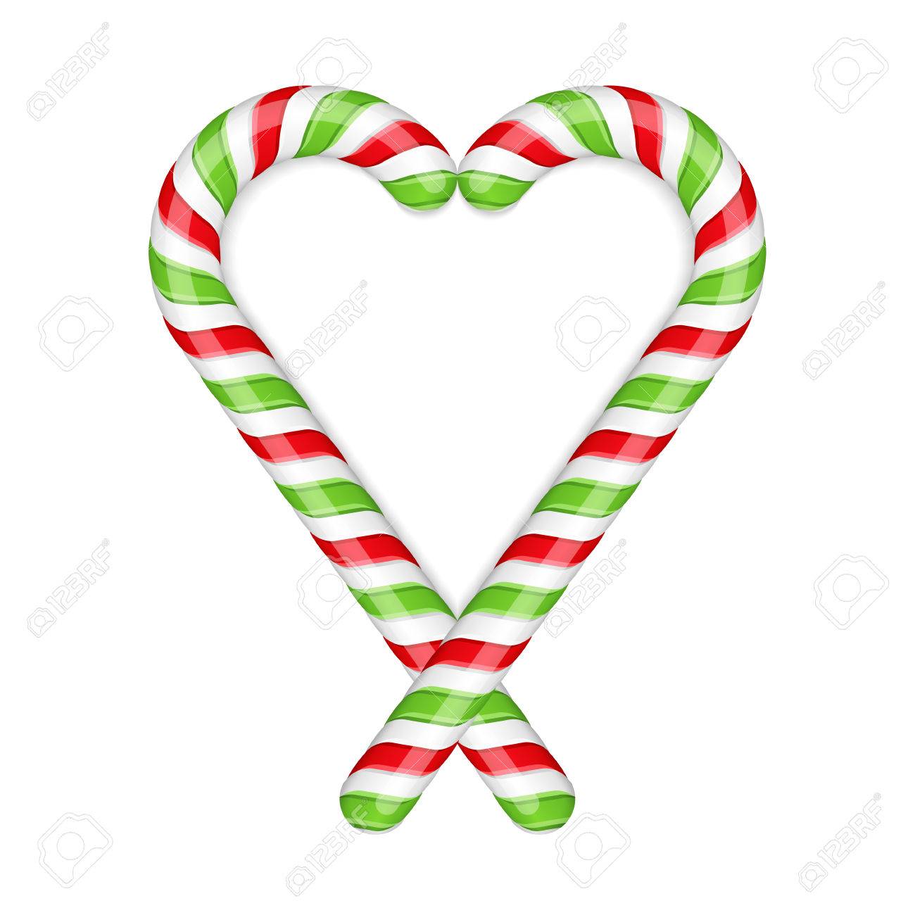 Candy Cane Heart Clipart | Free download on ClipArtMag