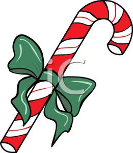 261x300 Candy Cane Clipart Cartoon