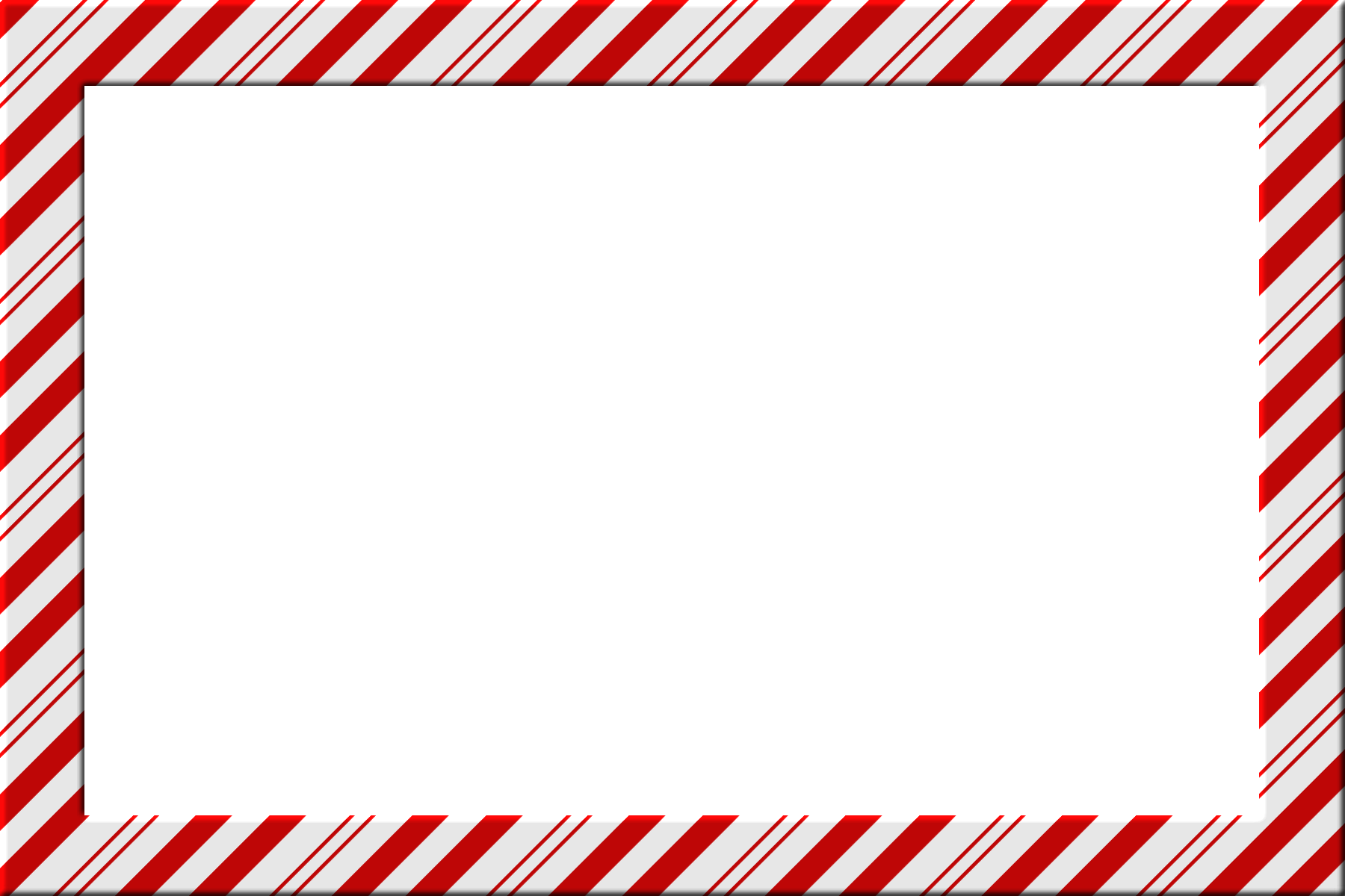 1800x1200 Candy Cane Border Clip Art Free