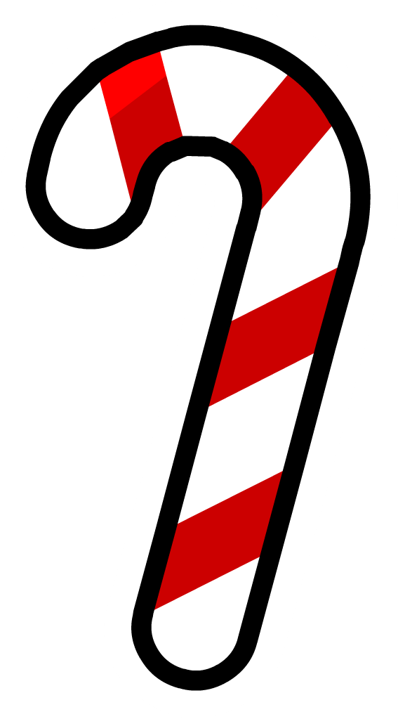 567x1023 Candy Cane Clipart Transparent Background