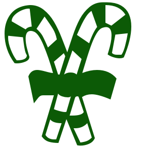 288x290 Free Candy Cane Clipart, 1 Page Of Public Domain Clip Art