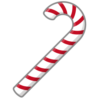 320x320 Candy Cane Emojidex