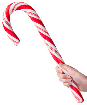 300x360 Big Candy Cane A Jolly Jumbo Treat Made Of Solid Peppermint Candy.