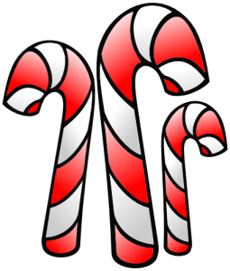 255x300 Candy Cane Christmas Peppermint Candycane Clip Art Free Borders