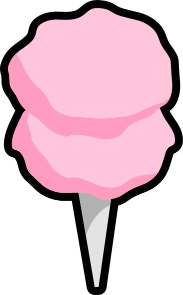 366x591 Cotton Candy Clipart