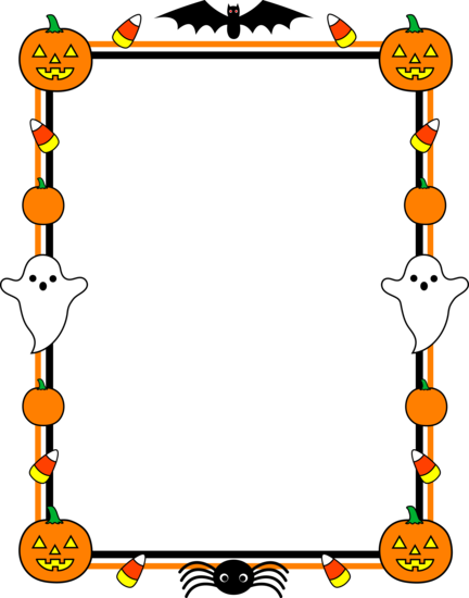 432x550 Candy Corn Border Candy Corn Clip Art Border Free