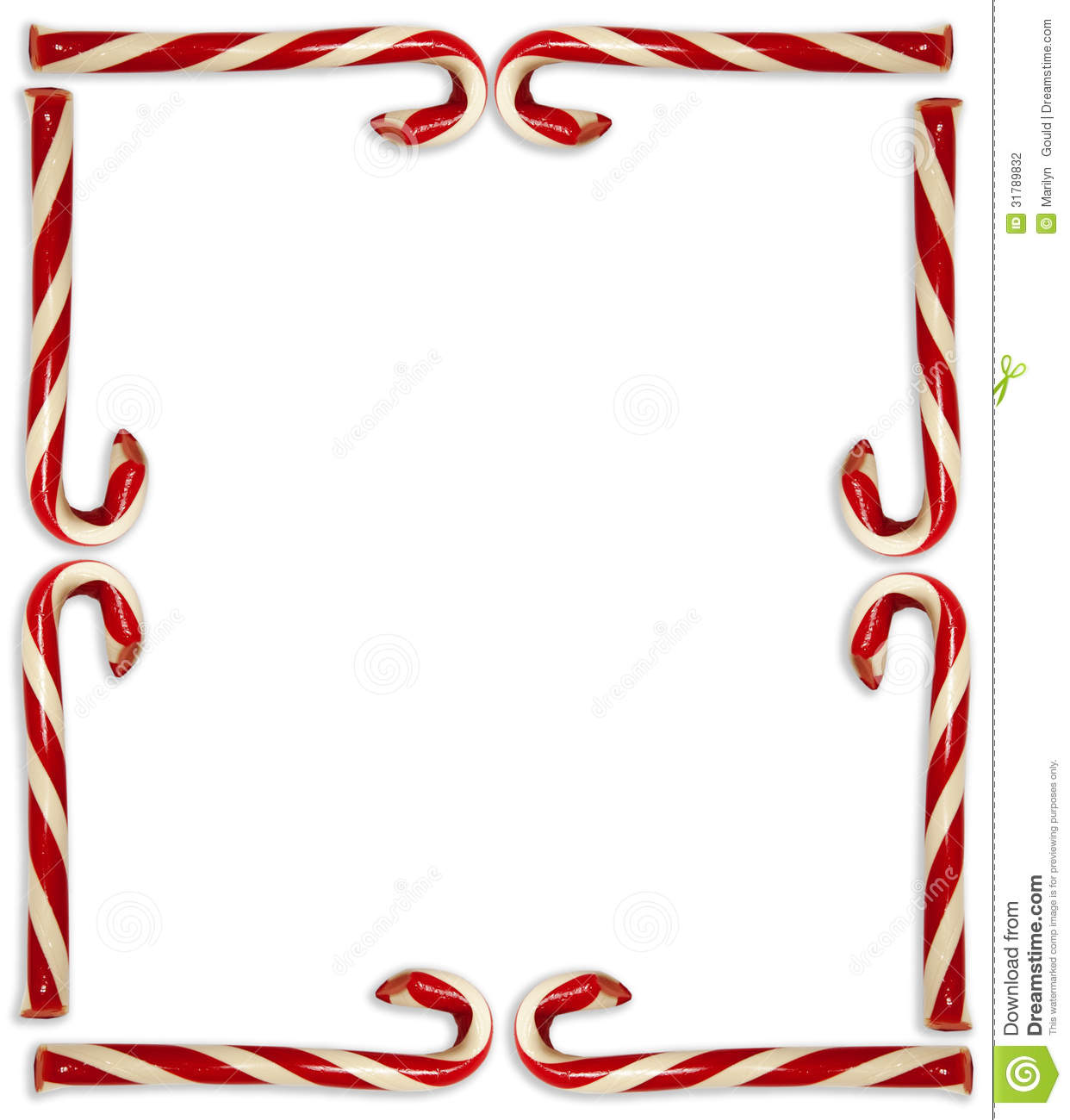 1242x1300 Candy Cane Border Clipart