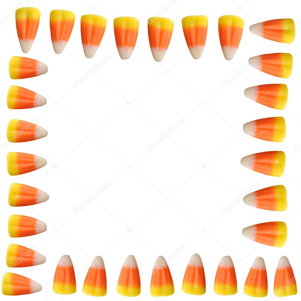 1024x1024 Halloween Candy Corn Border Background Stock Photo Vlue