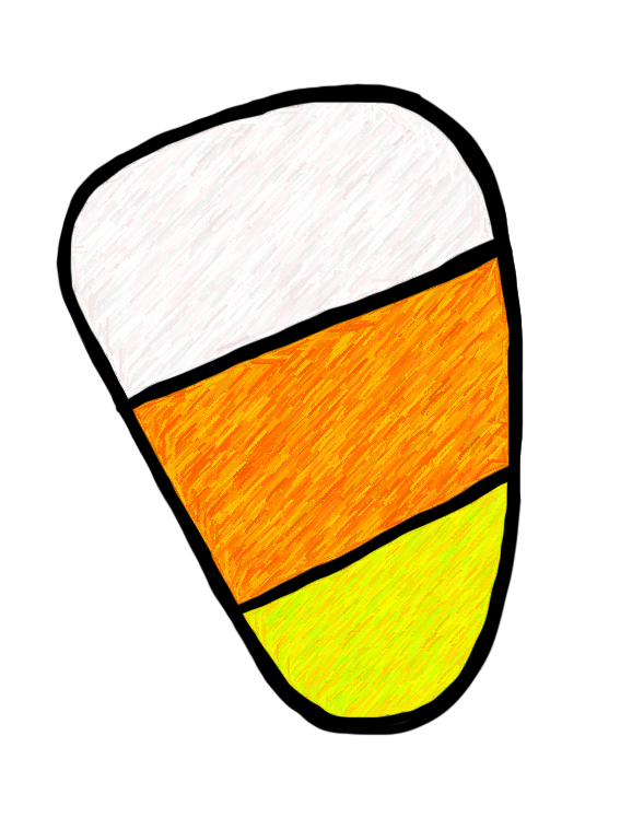 578x758 Candy Corn Black And White Candyrn Clip Art Black