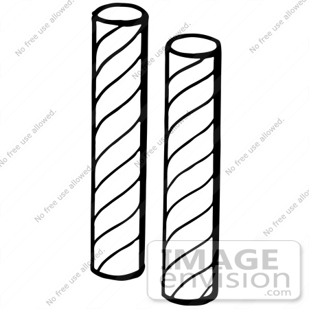 450x450 Clipart Of Stick Candy In Black And White