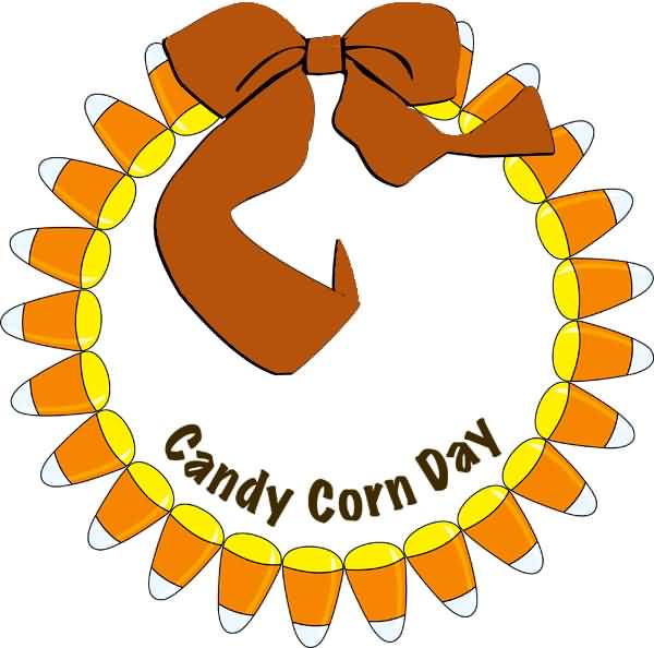 600x594 Candy Corn Day Glitter Picture