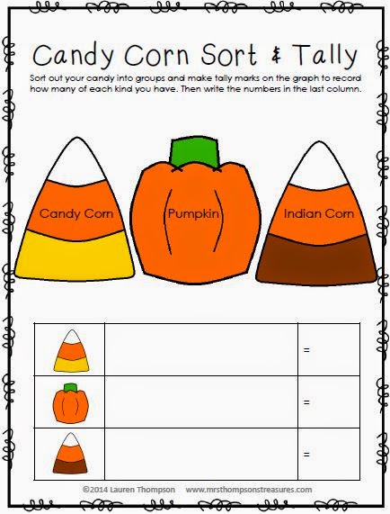 434x571 Learning With Candy Corn! Tally Chart, Candy Corn And Chart