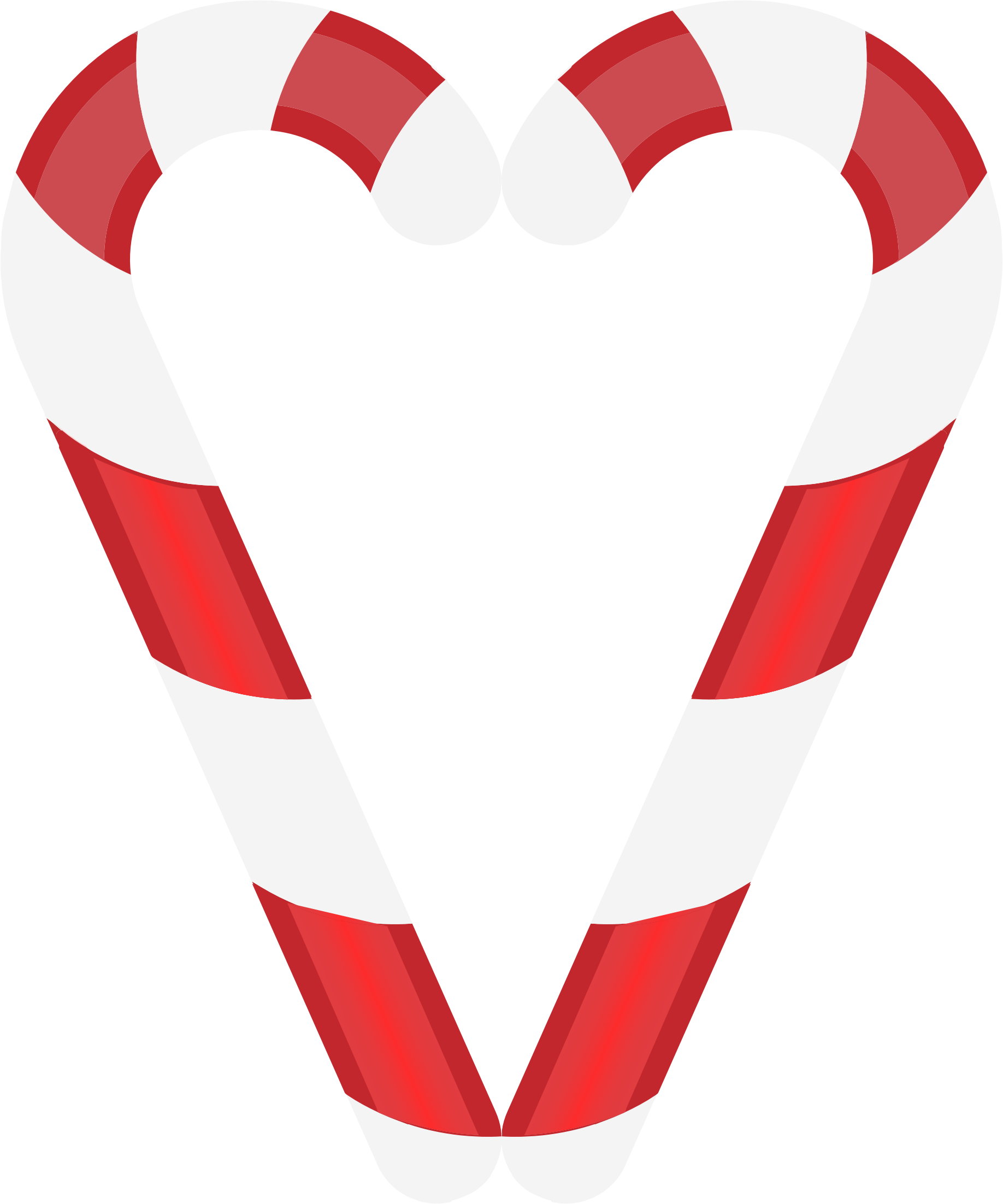 1836x2204 Clipart Candy Cane Heart No Background