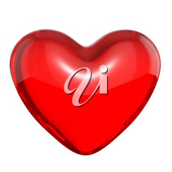 350x350 Picture Of A Large Candy Valentine Heart In A Vector Clip Art