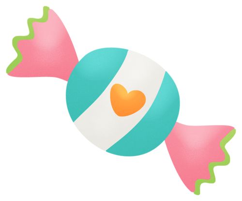 500x415 Candy Clipart Cute