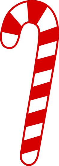 197x550 Candyland Candy Canes Clipart