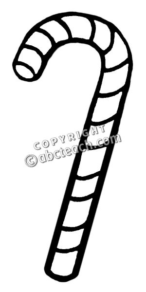 300x600 Candy Cane Clip Art 4 Image