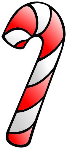 226x500 Candy Cane Free Clip Art Freebordersandclipart On Clip Art