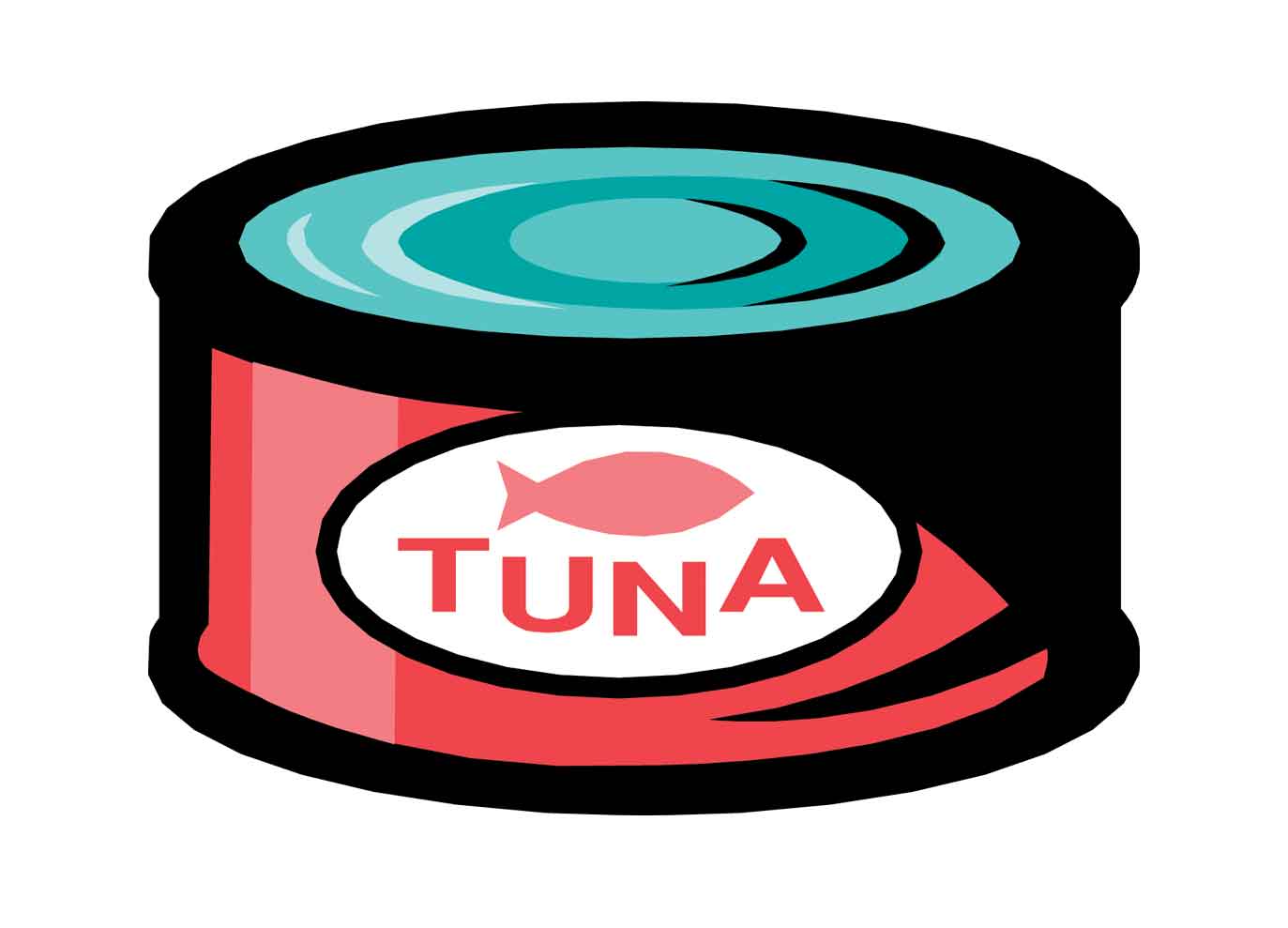 1373x989 Tuna Clipart Canned Soup