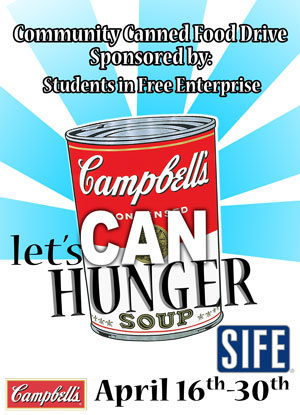300x415 Penn College Students Set Ambitious Goal For Canned Food Drive