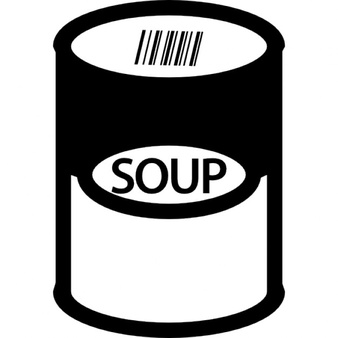 338x338 Can Clipart Canned Soup