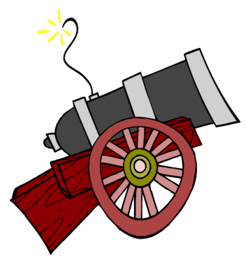 350x364 Cannon Clip Art Cliparts