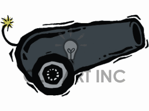 300x225 Cross Cannons Clipart Cliparthut