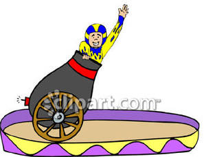 300x229 Shooting Himself From A Cannon