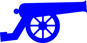 295x147 Cannon Silhouette Clip Art