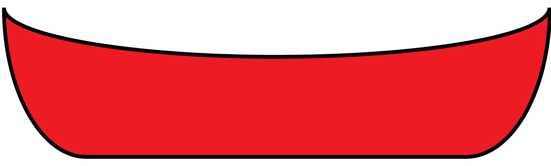 1800x545 Canoe Clipart