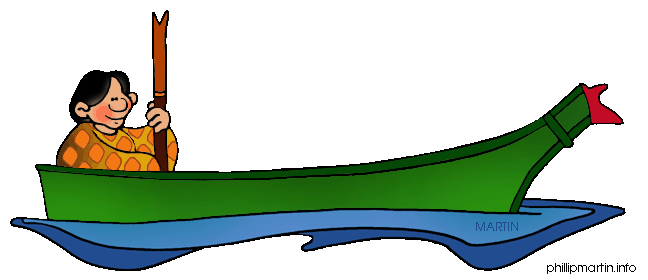 648x280 Canoe Clipart Aboriginal