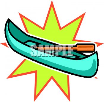 350x343 Canoe Clipart Water Transportation