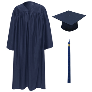 300x300 Navy One Cap, Gown Amp Tassel