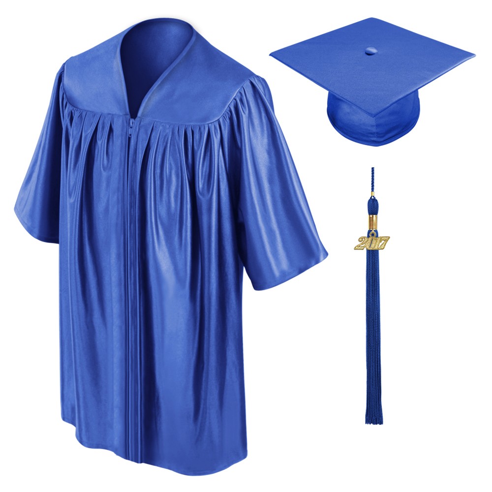 1000x1000 Royal Blue Preschool Cap, Gown Amp Tassel Gradshop