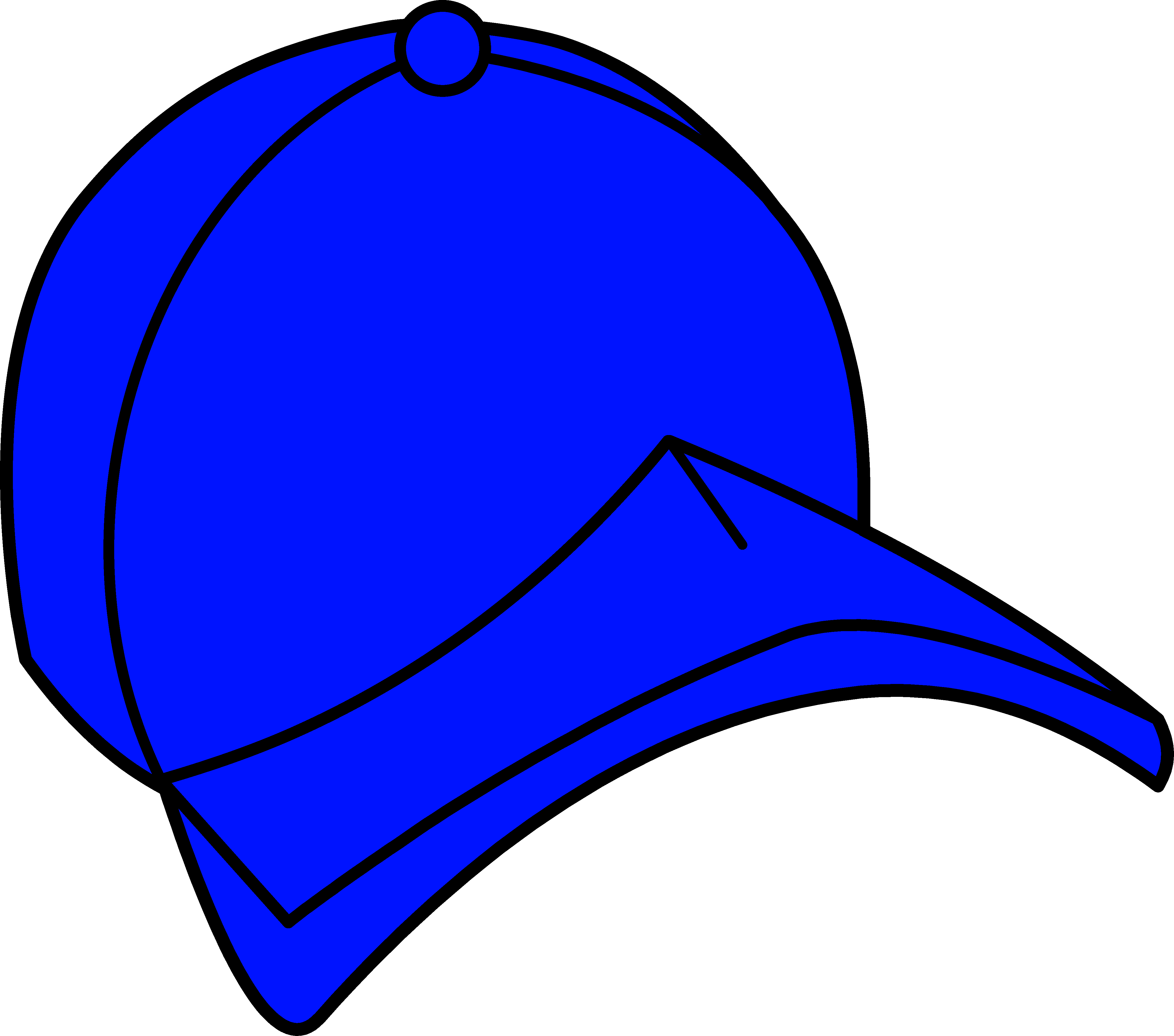 4554x4020 Cap Clipart Blue Cap