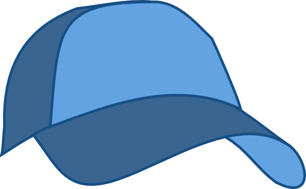 600x372 Hat Baseball Cap Blue Clip Art